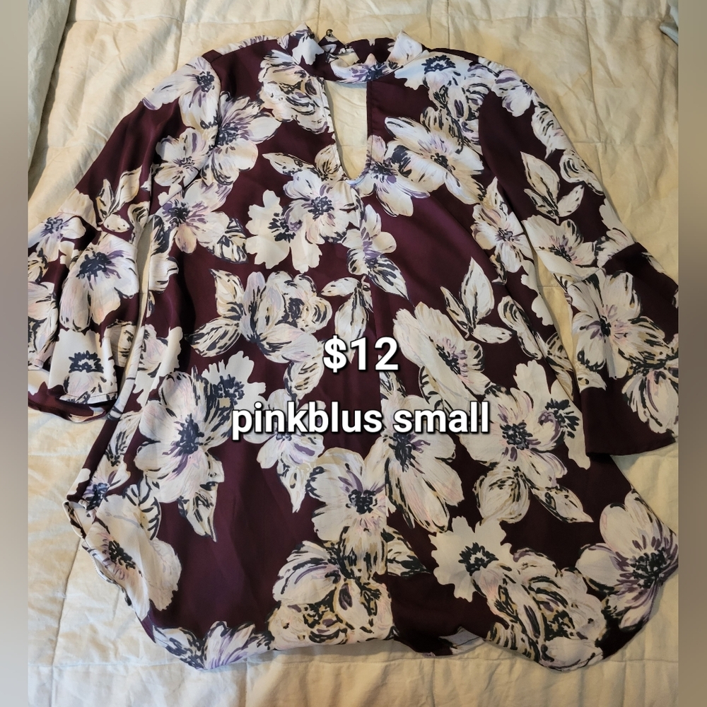 Gorgeous Floral Maternity Tunic Blouse